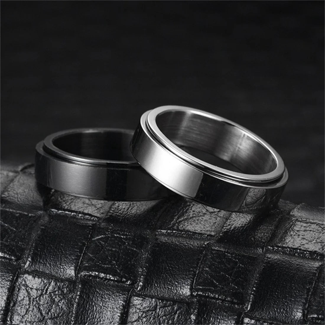 Fidget Spinner Anxiety Ring