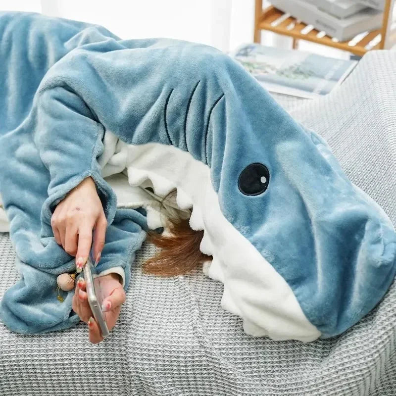 Cozy Shark Blanket for Women